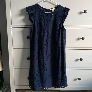 NEW Navy Blue Lace Dress